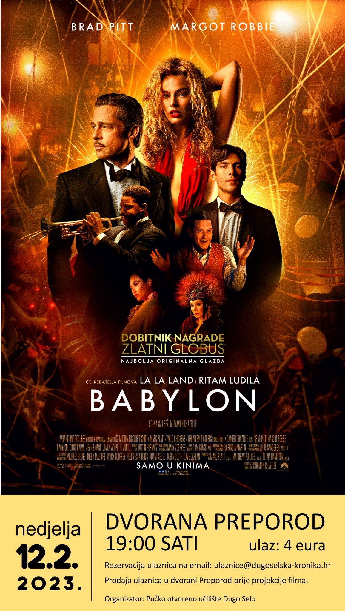KINO "Preporod" prikazuje BABYLON