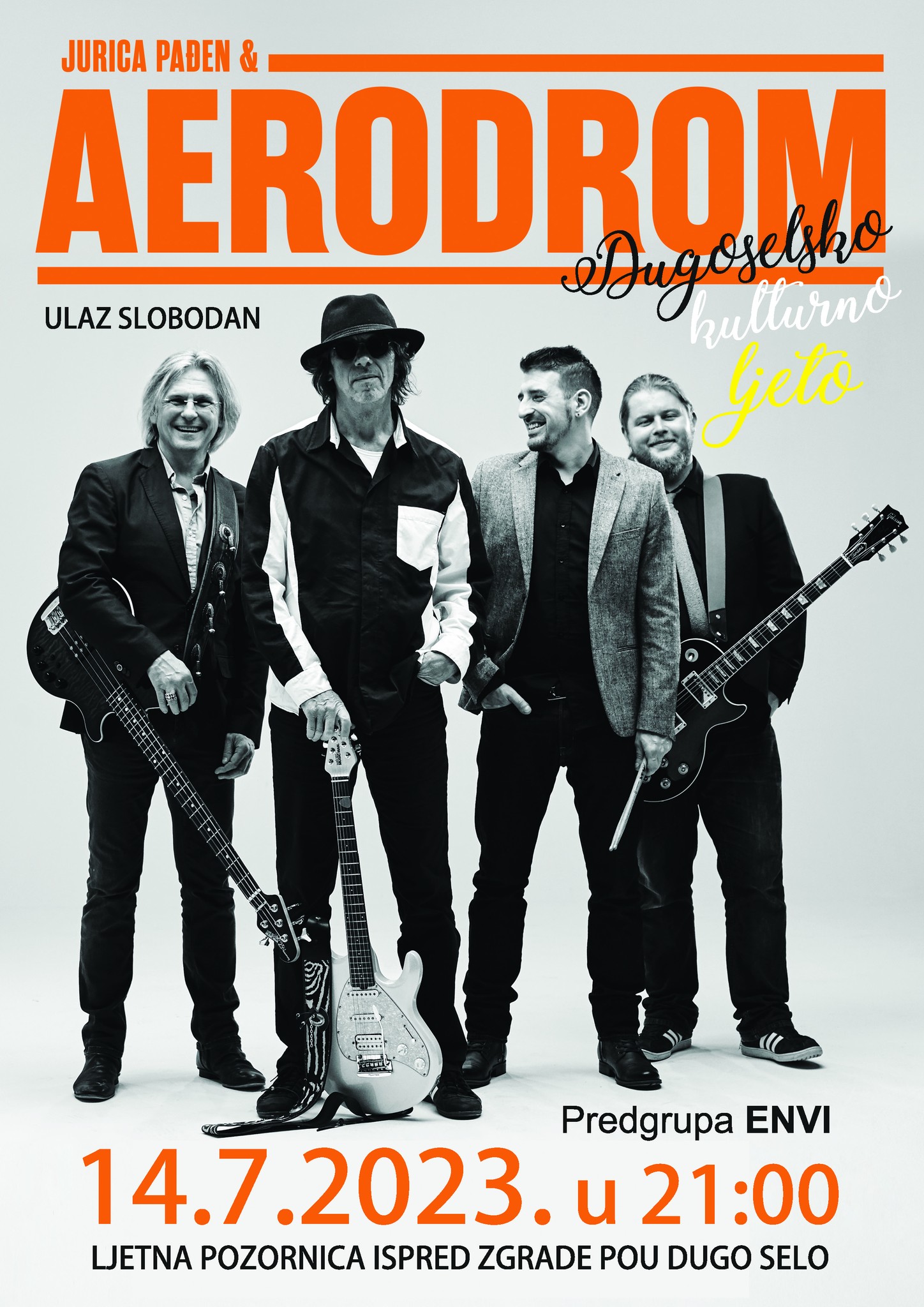 Koncert Aerodrom - Dugoselsko kulturno ljeto