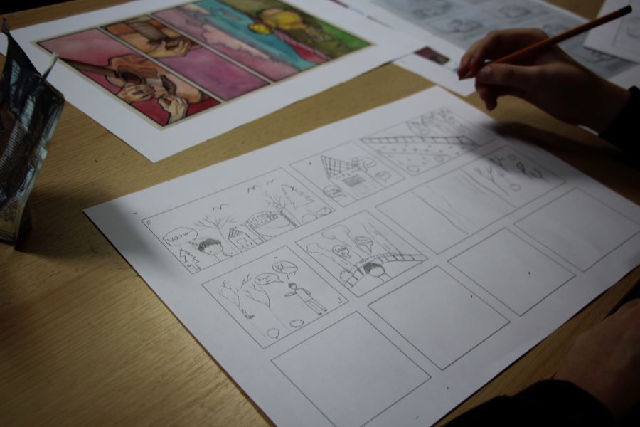 Radionica izrade stripa u POU Dugo Selo: Nastale originalne „grafičke novele“